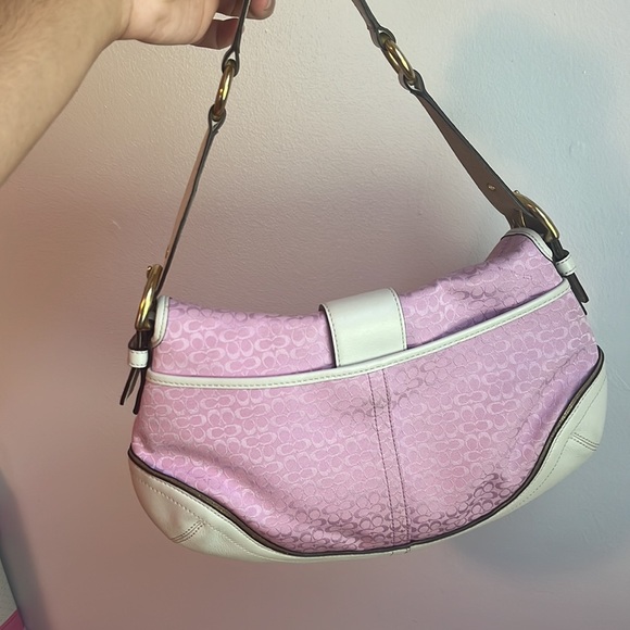 Vintage pink Coach Soho shoulder bag - Picture 3 of 13